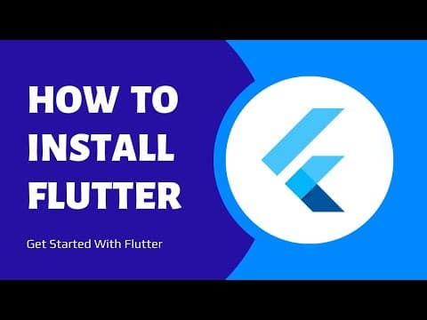 How to Install Flutter | Get Started With Flutter Development